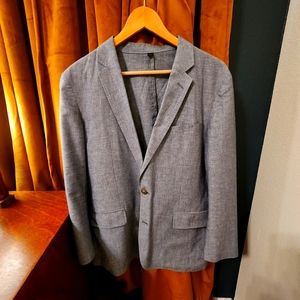 Men's J. Crew Ludwig jacket,  40S, light blue.